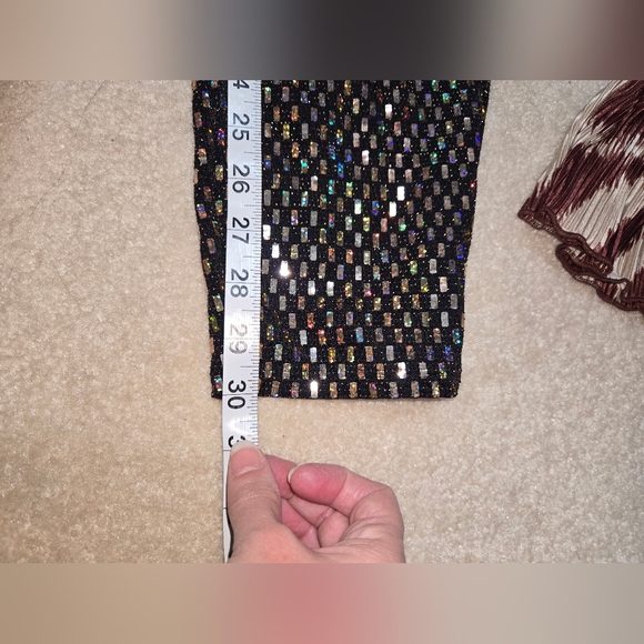 Fashion Nova Women's 1X Disco Fever Embellished Jumpsuit NEW - Picture 12 of 14